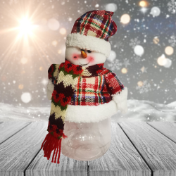 Коледен буркан за сладки