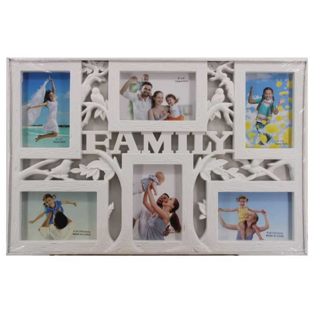 Рамка колаж Family за 6 снимки