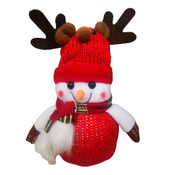 Декоративен Снежко с рога