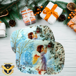 Стъклена купа с Ангелче