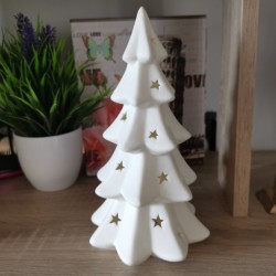 Светеща керамична елха
