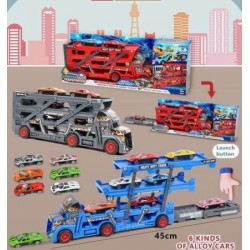 Детски автовоз с колички