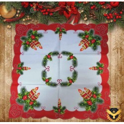 Каре за мса с декорация Коледни свещи