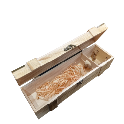 Дървена кутия за бутилка Вино Дървена кутия за бутилка Вино