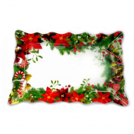 Къдраво Коледно плато с Коледни звезди