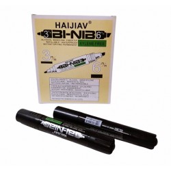 Двоен перманентен черен маркер