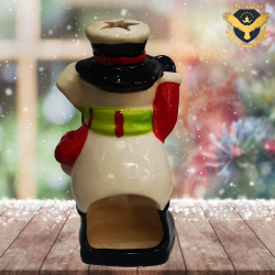 Свещник Снежен човек