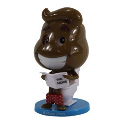 Соларна клатеща се фигурка - Лайно 