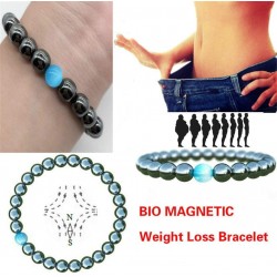 Гривна за отслабване от хематит и опал