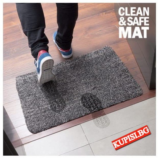 Магическо Почистващо килимче за входна врата - Clean Step Mat Магическо Почистващо килимче за входна врата - Clean Step Mat