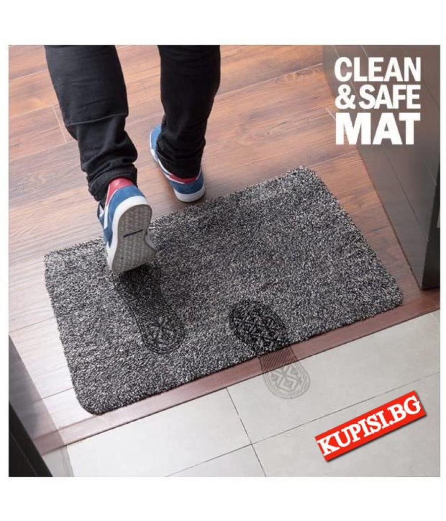 Магическо Почистващо килимче за входна врата - Clean Step Mat