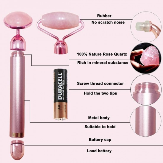 Нефритен масажор за лице ролер - Facial Roller Нефритен масажор за лице ролер - Facial Roller