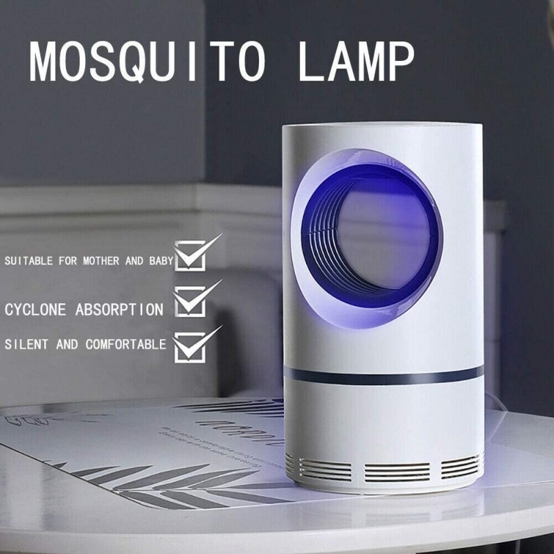 Лампа против комари чрез всмукване 