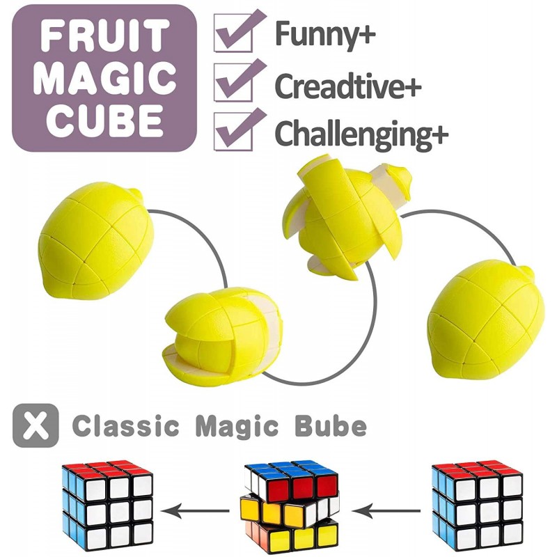 Рубик Куб  Лимон - Apple speed cube