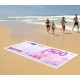 Плажна хавлия 500 евро Плажна хавлия 500 евро
