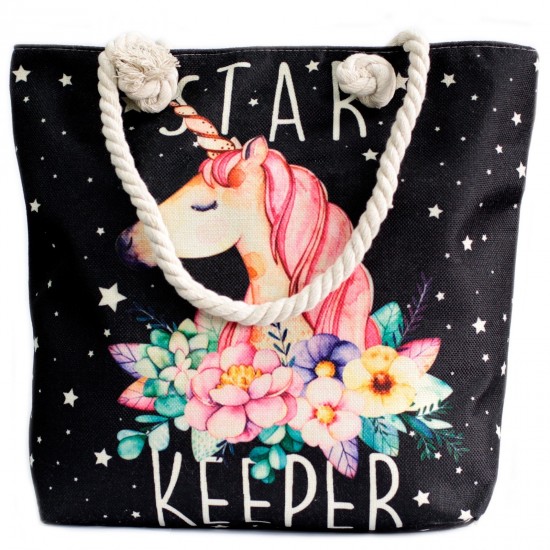 ПЛАЖНА ЧАНТА ЕДНОРОГ STAR KEEPER ПЛАЖНА ЧАНТА ЕДНОРОГ STAR KEEPER