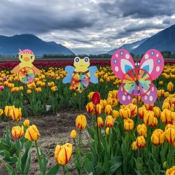 Въртележка за градина с животни