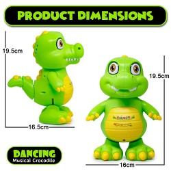 Играчка крокодилче - Музикално , танцуващо