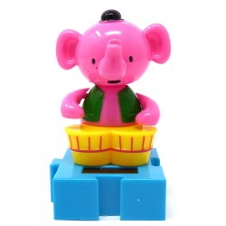 Соларна клатеща се фигурка -  Слон