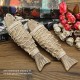 Дървен сувенир 2 броя риби
