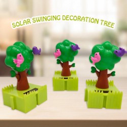 Соларна клатеща се фигурка -  Дърво