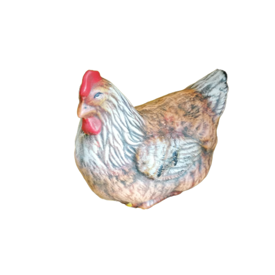 Керамична фигура кокошка