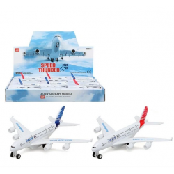 Метална играчка самолет