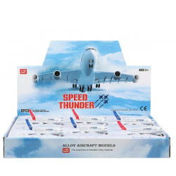 Метална играчка самолет