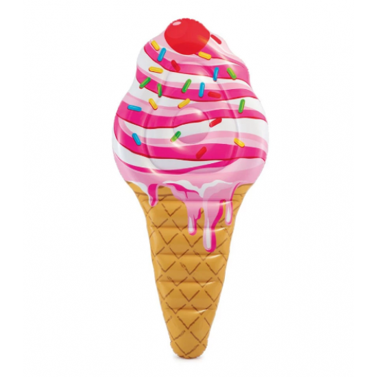 Надуваем дюшек с форма на сладолед 