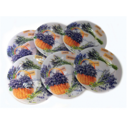 Тортен сервиз с лопатка - Лавандула