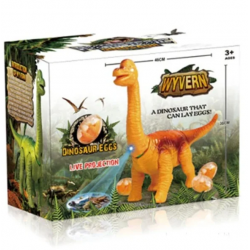 Играчка динозавър снасящ яйца