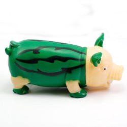 Гумено прасе играчка за куче  - Диня , Ананас Гумено прасе играчка за куче  - Диня , Ананас