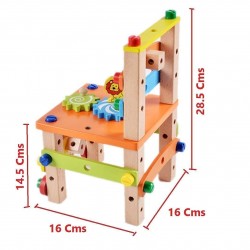 Дървен стол конструктор