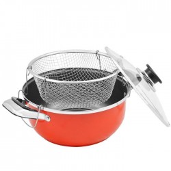 Тенджера с кошница за фритюрник