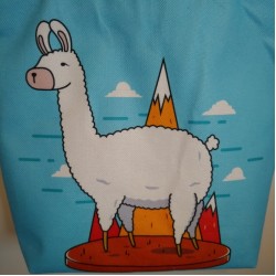 ПЛАЖНА ЧАНТА С ЛАМА ПЛАЖНА ЧАНТА С ЛАМА