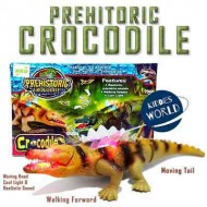 Музикален светещ крокодил