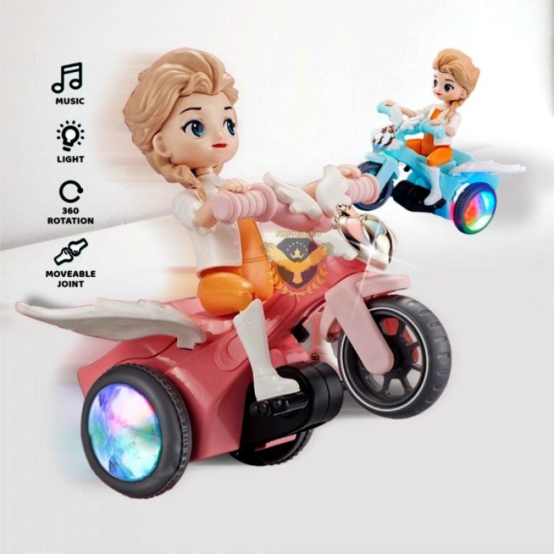 Музикална кукла с колело