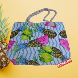 ПЛАЖНА ЧАНТА С АНАНАСИ