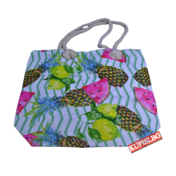 ПЛАЖНА ЧАНТА С АНАНАСИ