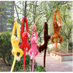 Плюшена маймуна с дълги ръце