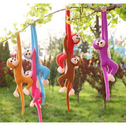 Плюшена маймуна с дълги ръце