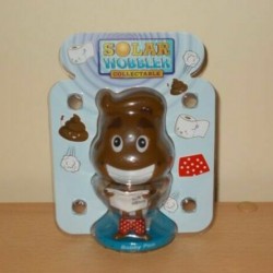 Соларна клатеща се фигурка - Лайно 