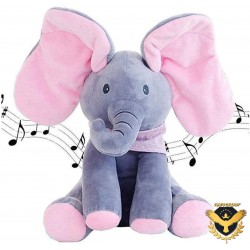 Пеещ плюшен слон