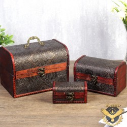 Дървен сандък за бижута