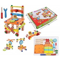 Дървен стол конструктор