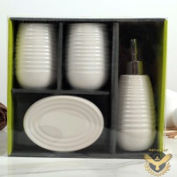 Керамичен комплект аксесоари за баня