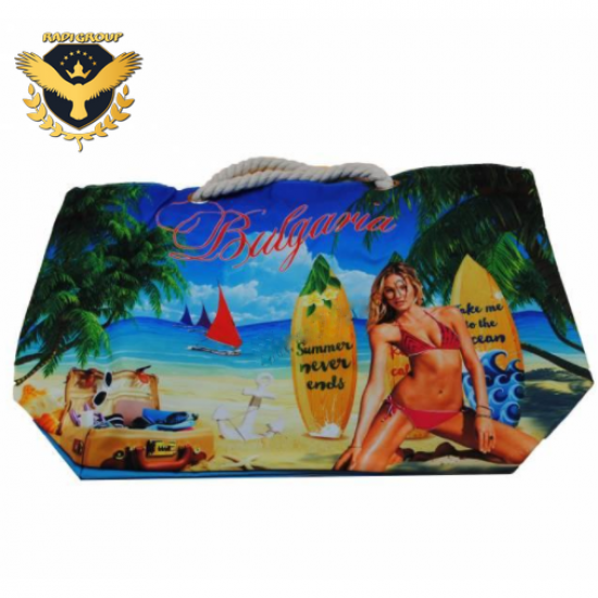 ПЛАЖНА ЧАНТА С ПОРТМОНЕ