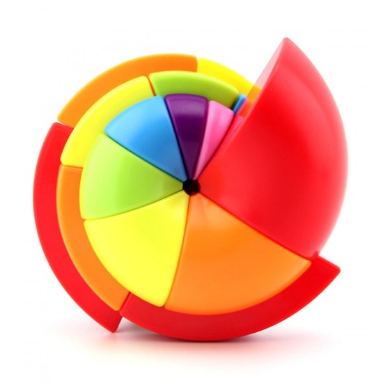 Рубик Кубче охлюв - Nautilus rainbow cube