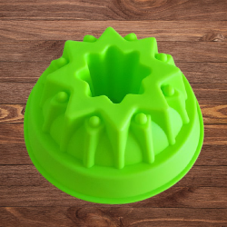 Силиконова форма за кекс - Звезда