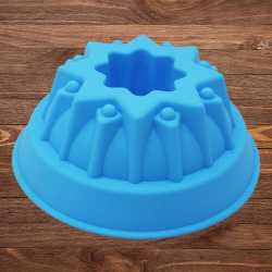 Силиконова форма за кекс - Звезда